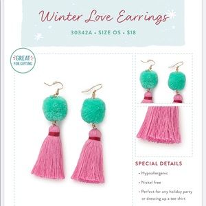 Matilda Jane Winter Love Earrings